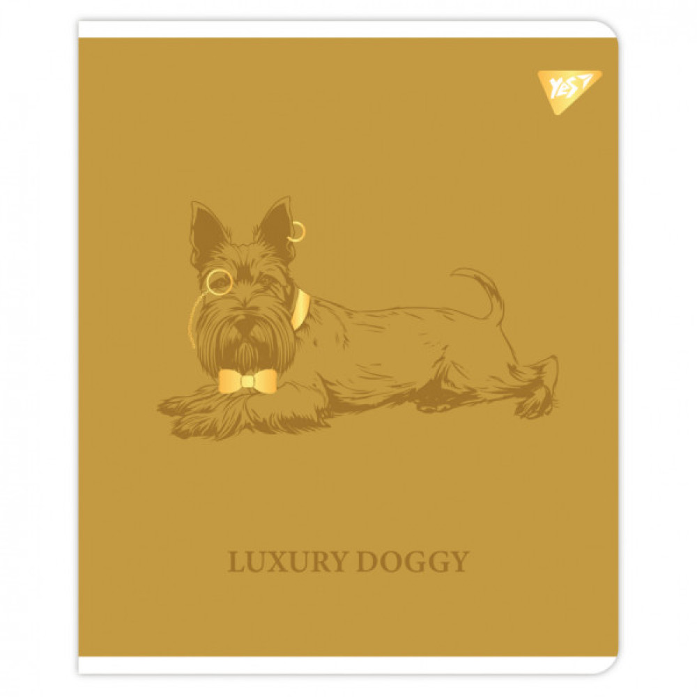 Зошит Yes Luxure doggy 18 аркушів лінія (767531)