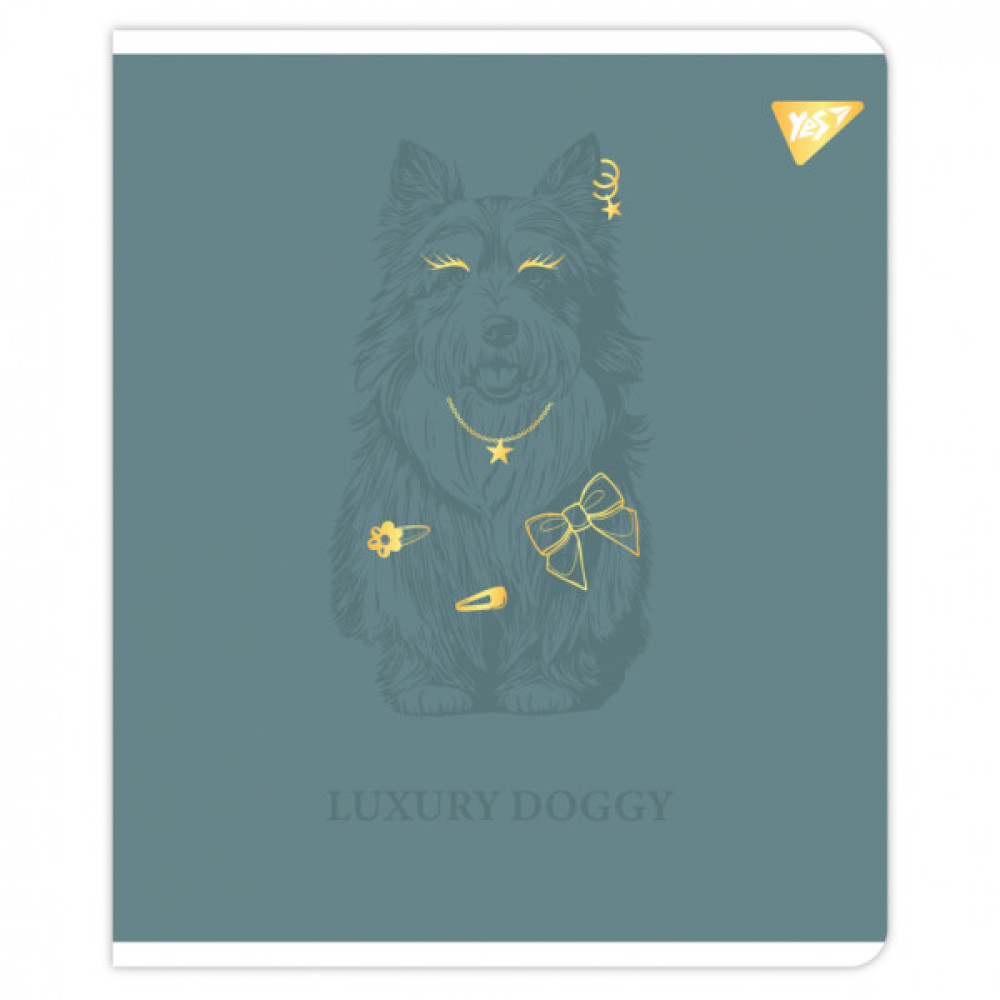 Зошит Yes Luxure doggy 18 аркушів лінія (767531)