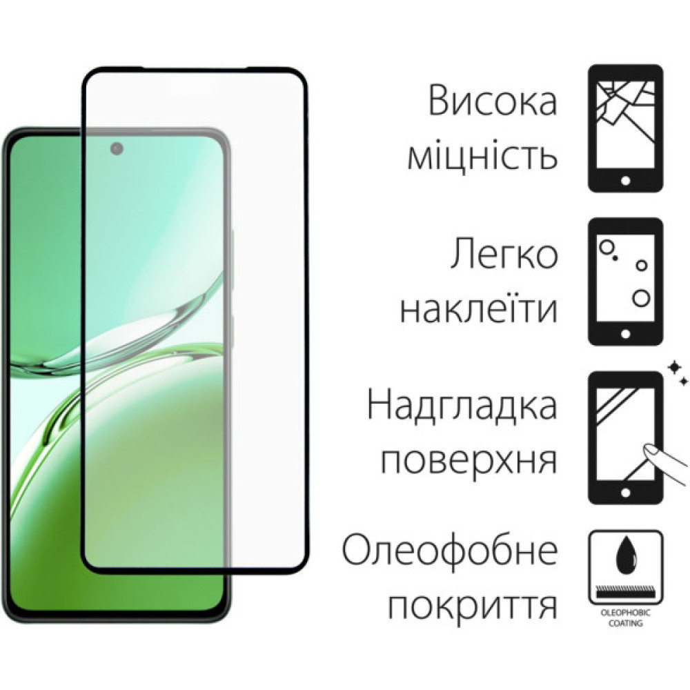 Чохол до мобільного телефона Dengos Oppo Reno12 F 4G Case Soft + Glass (Green) (DG-KM-156) Чохол до мобільного телефона Dengos Oppo Reno12 F 4G Case Soft + Glass (Green) (DG-KM-156)