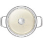 Каструля KitchenAid Steel Core 24 см 6 л мигдалевий крем (CC003269-001) Каструля KitchenAid Steel Core 24 см 6 л мигдалевий крем (CC003269-001)