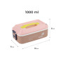 Ланч-бокс Kite 1000 мл бежевий (K25-1183-1)