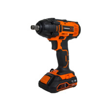 Гайковерт ударний акумуляторний Tekhmann TIW-300/i20 kit 20В АКБ 1x2А·год 300Нм 2800об/хв 1.2кг