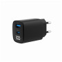 Зарядний пристрій Gembird 1xUSB-A (QC3.0 18W) + 1 Type-C (PD20W) LCD black (TA-UC-PDQC30LCD-BK-01) Зарядний пристрій Gembird 1xUSB-A (QC3.0 18W) + 1 Type-C (PD20W) LCD black (TA-UC-PDQC30LCD-BK-01)