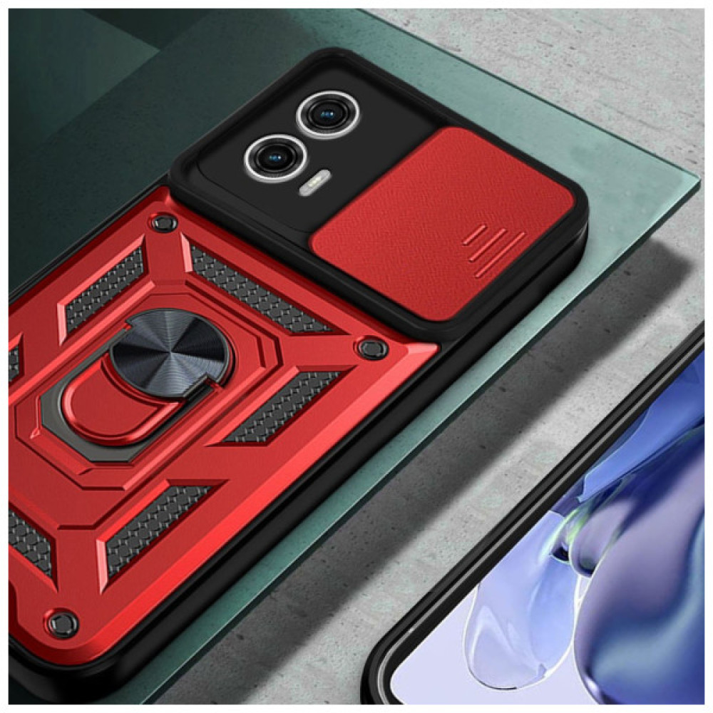 Чохол до мобільного телефона BeCover Military Motorola Moto G24/G24 Power Red (710725)