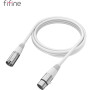 Мікрофонний кабель Fifine XLR Male to Female White 1.8 м (L9CW)