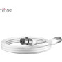 Мікрофонний кабель Fifine XLR Male to Female White 1.8 м (L9CW)