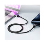 Дата кабель USB 2.0 AM to USB-C 1.2m 3.0A 18W aluminum alloy Black Acefast (6974316283782)