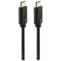 Дата кабель USB-C to USB-C 1.5m Black Hama (00086409) Дата кабель USB-C to USB-C 1.5m Black Hama (00086409)
