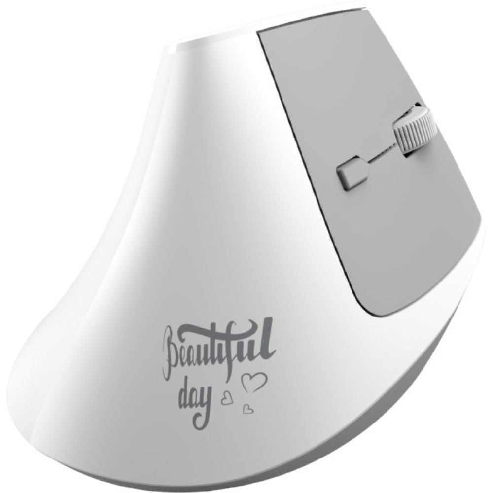 Мишка Ajazz i300 Wireless/Bluetooth/USB White (i300-W)