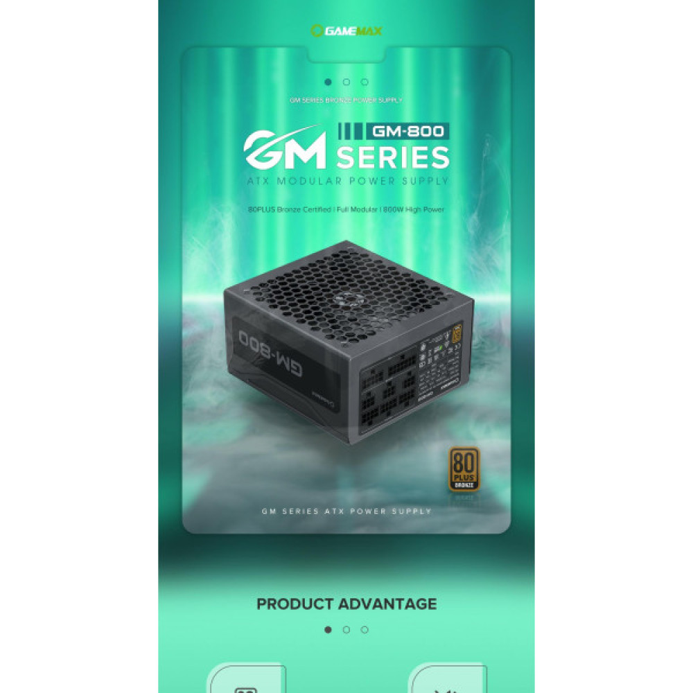 GAMEMAX GM-800 Modular  (GM-800  Modular )