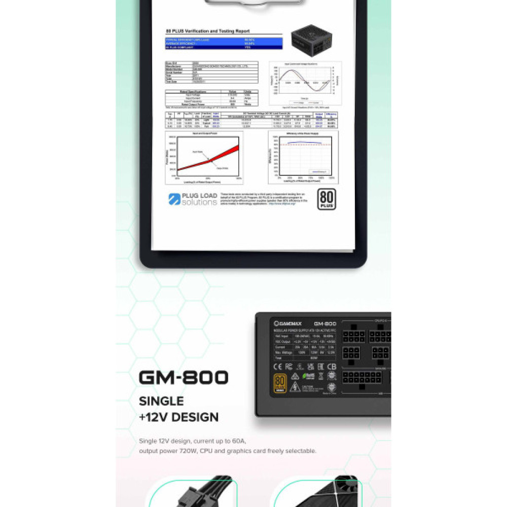 GAMEMAX GM-800 Modular  (GM-800  Modular )