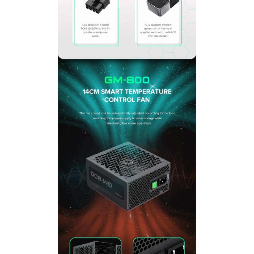 GAMEMAX GM-800 Modular  (GM-800  Modular )