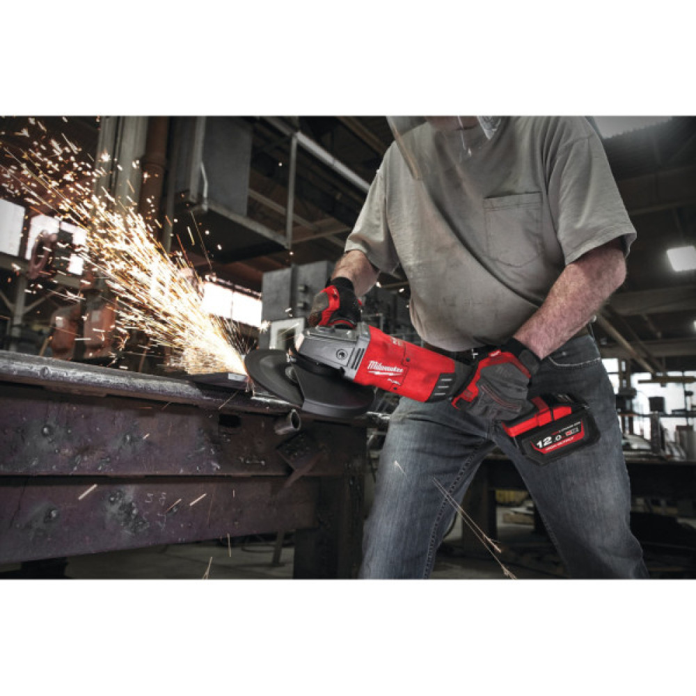 Шліфувальна машина Milwaukee M18 FLAG230XPDB-121C, 230мм, 12Ah, кейс (4933499241)