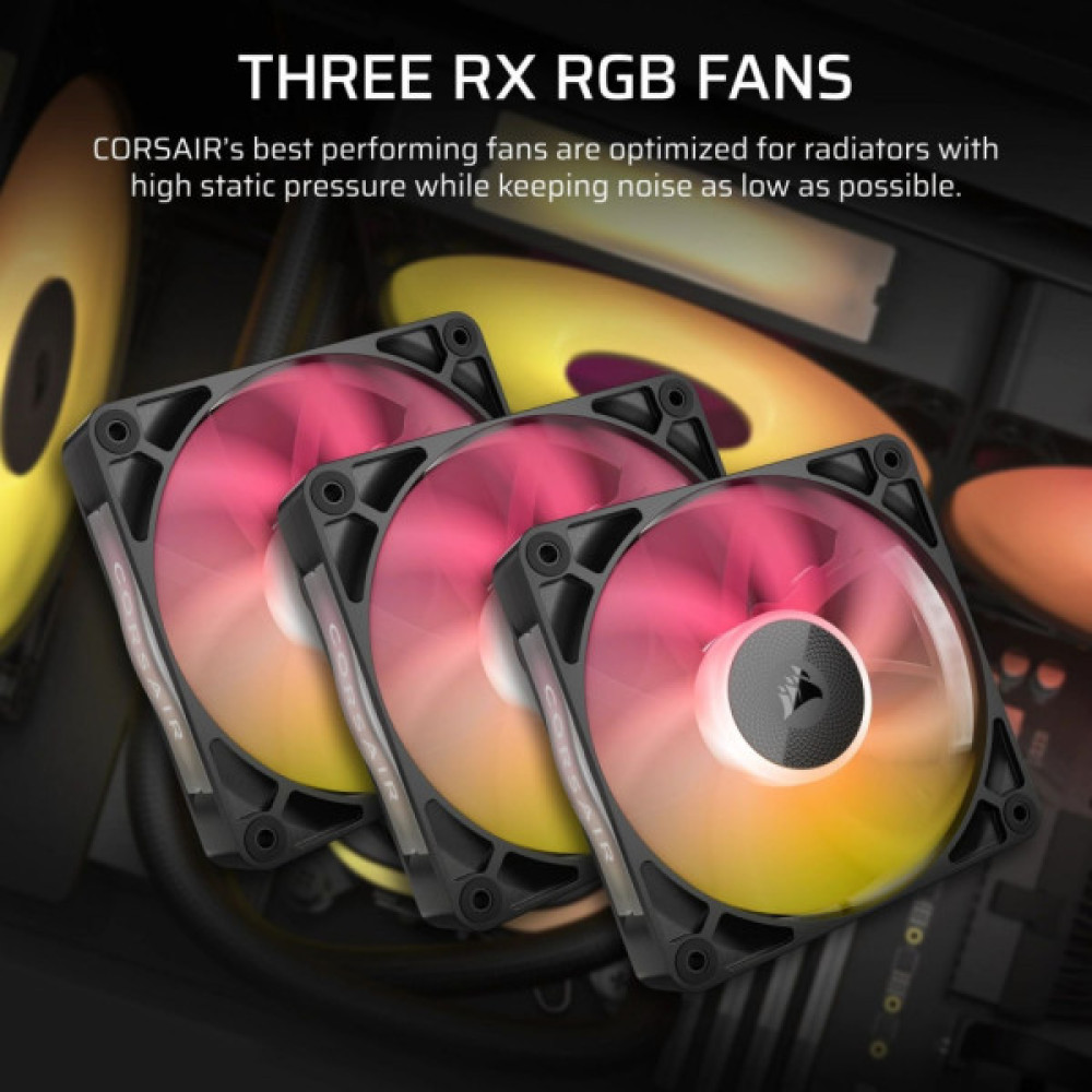 Система рідинного охолодження Corsair iCUE LINK TITAN 360 RX RGB (CW-9061018-WW)