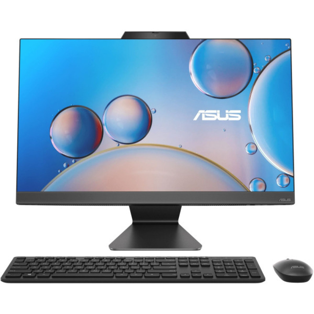 Комп'ютер персональний моноблок ASUS A3402WVAK-BPC0500 23.8" FHD AG, Intel 7-150U, 16GB, F512GB, UMA, WiFi, кл+м, без ОС, чорний