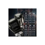 Боксерські рукавички Leone GN208 Iconic Black 16 унцій (бинти в комплекті) (GN208_Black_16oz)