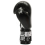 Боксерські рукавички Leone GN208 Iconic Black 16 унцій (бинти в комплекті) (GN208_Black_16oz)