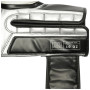 Боксерські рукавички Leone GN208 Iconic Black 16 унцій (бинти в комплекті) (GN208_Black_16oz)
