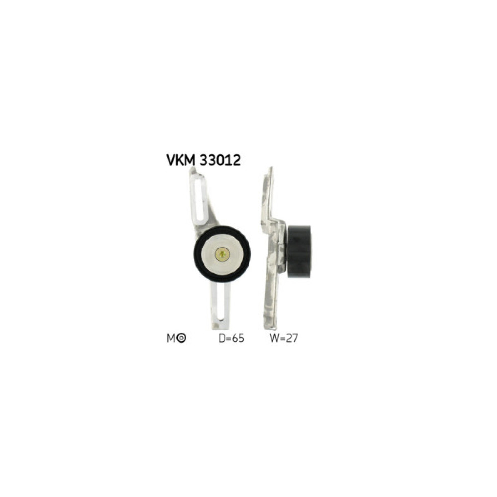 Ролик натягувача ременя SKF VKM 33012