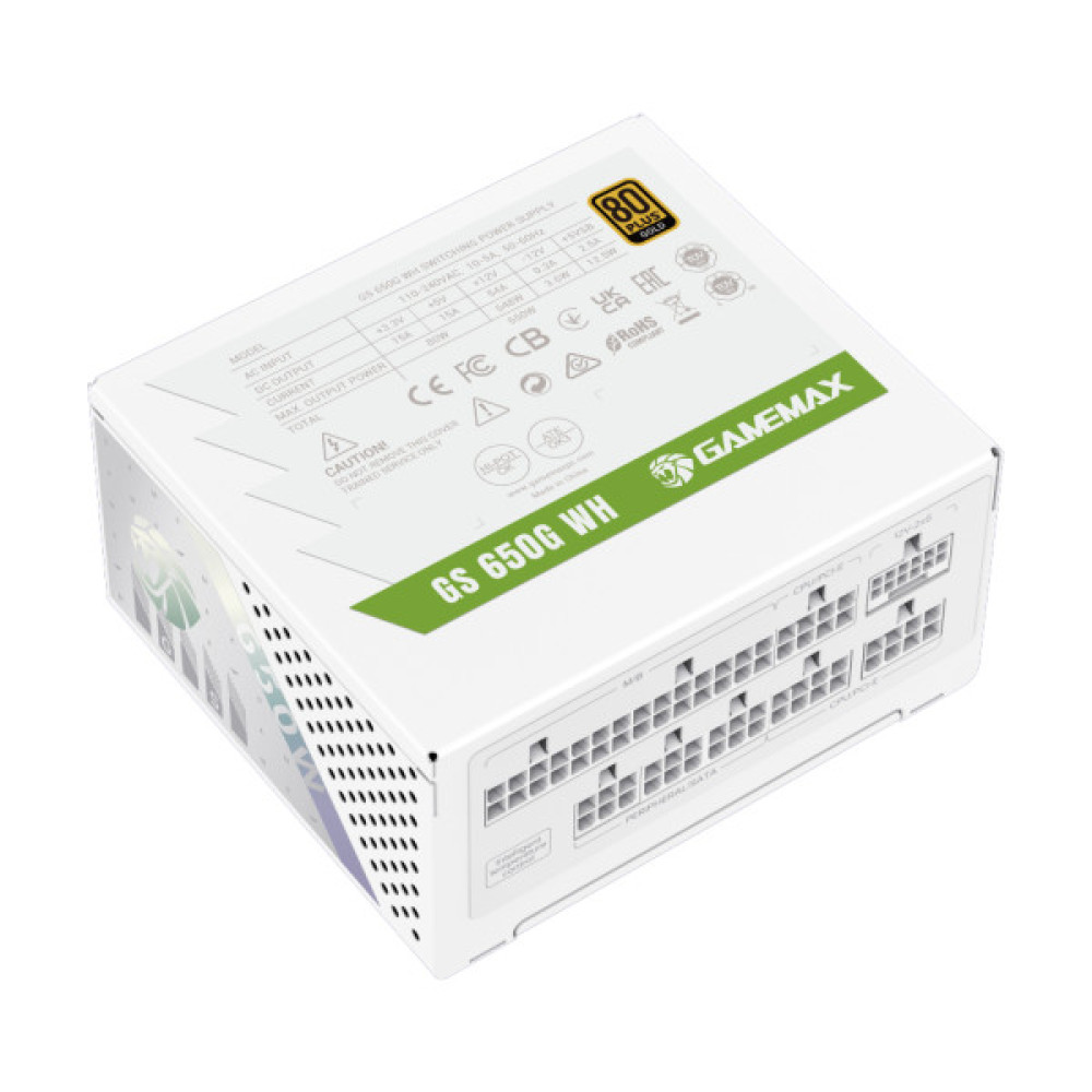 Блок живлення Gamemax 650W (GS 650G WH V25)