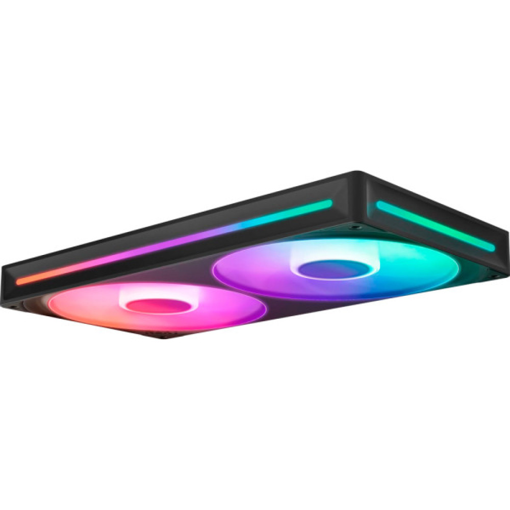 Кулер до корпусу NZXT F280 RGB Core Fan (Single Frame) - Black (RF-U28HF-B1)