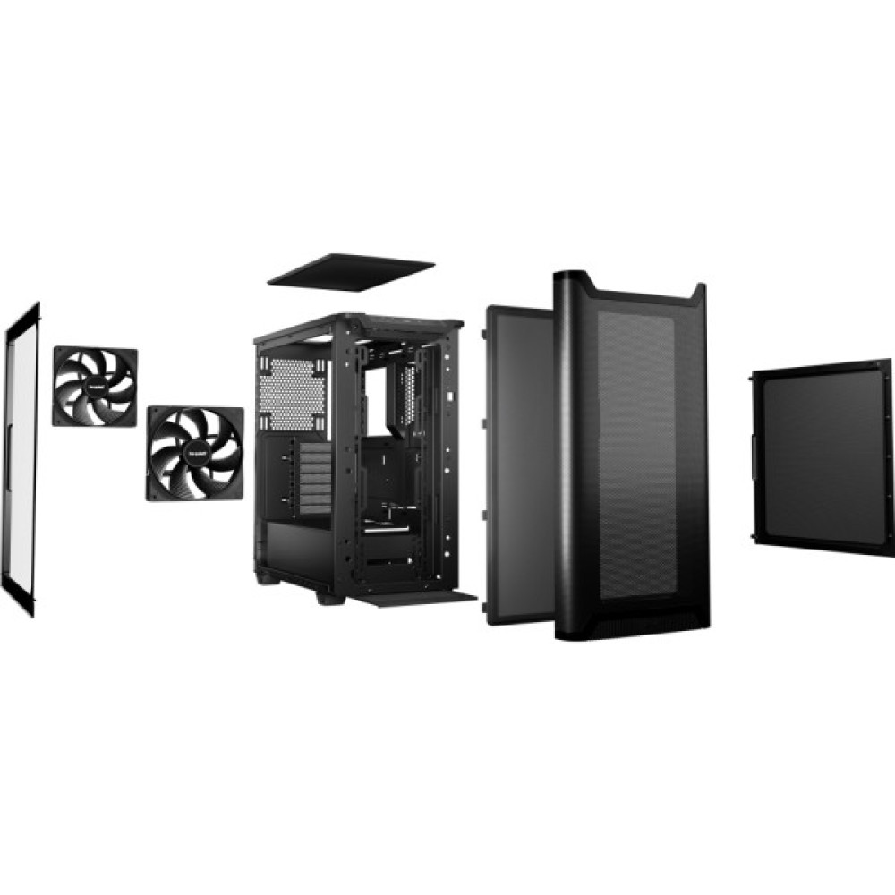 Корпус для ПК Be quiet! PURE BASE 501 Airflow з віконцем,чорний (BGW74)