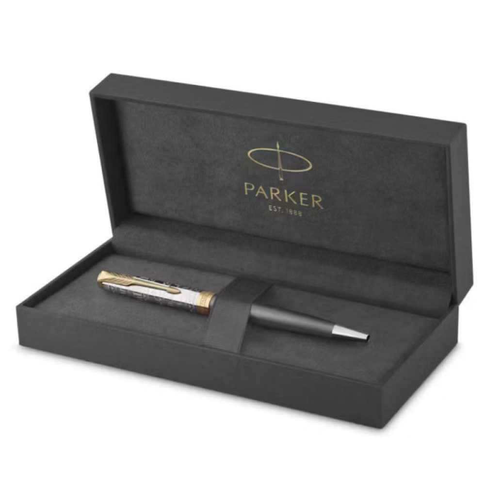 Ручка кулькова Parker SONNET 17 SE Ancient China Edition GT BP + чорн.чохол (88 832)
