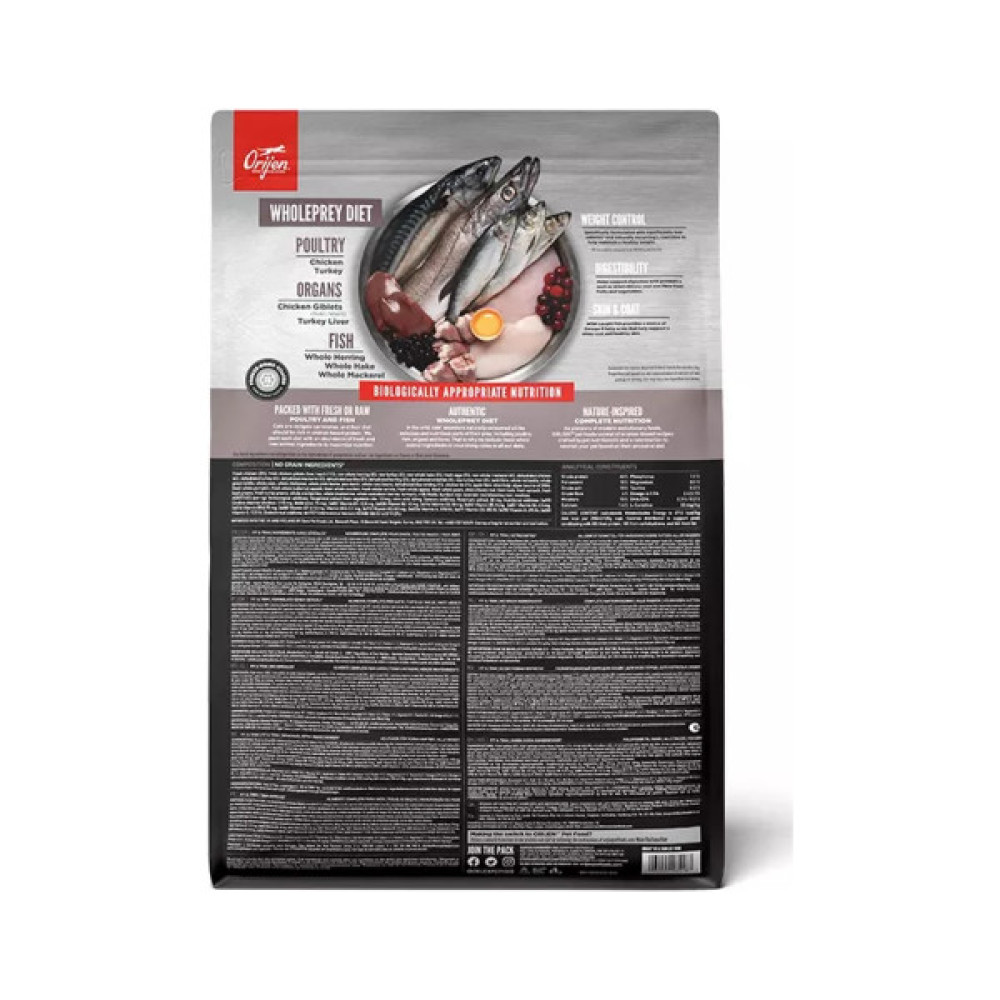 Сухий корм для кішок Orijen Fit&trim 1.8 кг (0064992284183)