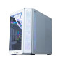 Корпус Zalman P60 без БЖ, 2xUSB3.0, 1x Type C, 3x120мм ARGB Reverse, 2x120мм ARGB, VGA 435мм, LCS ready, Curved Tempered Glass, Dual Chamber, ATX, білий