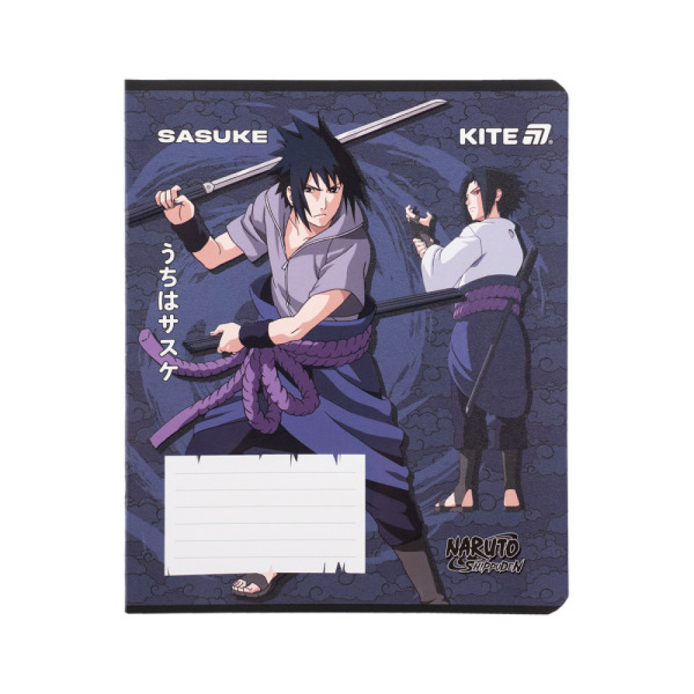 Зошит Kite Naruto, 12 аркушів, клітинка (NR25-232)