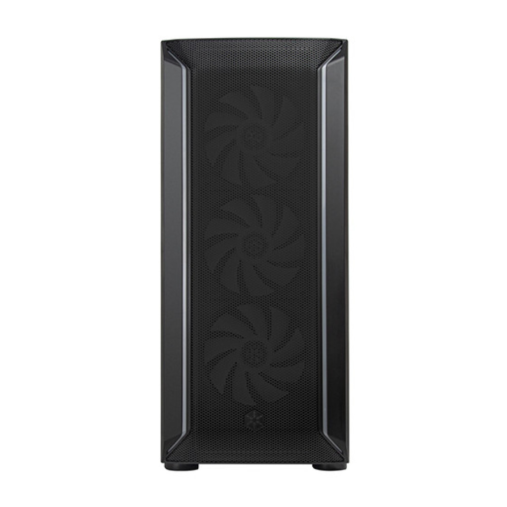 Корпус SilverStone Fara FA511Z-BG без БЖ, 2xUSB3.0, 3x120мм, ARGB VGA 360мм, LCS ready, TG Side Panel, ATX, чорний