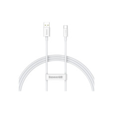 Дата кабель USB 2.0 AM to USB-C 1.0m Superior Fast Charging 60W white Baseus (CAYS000902)