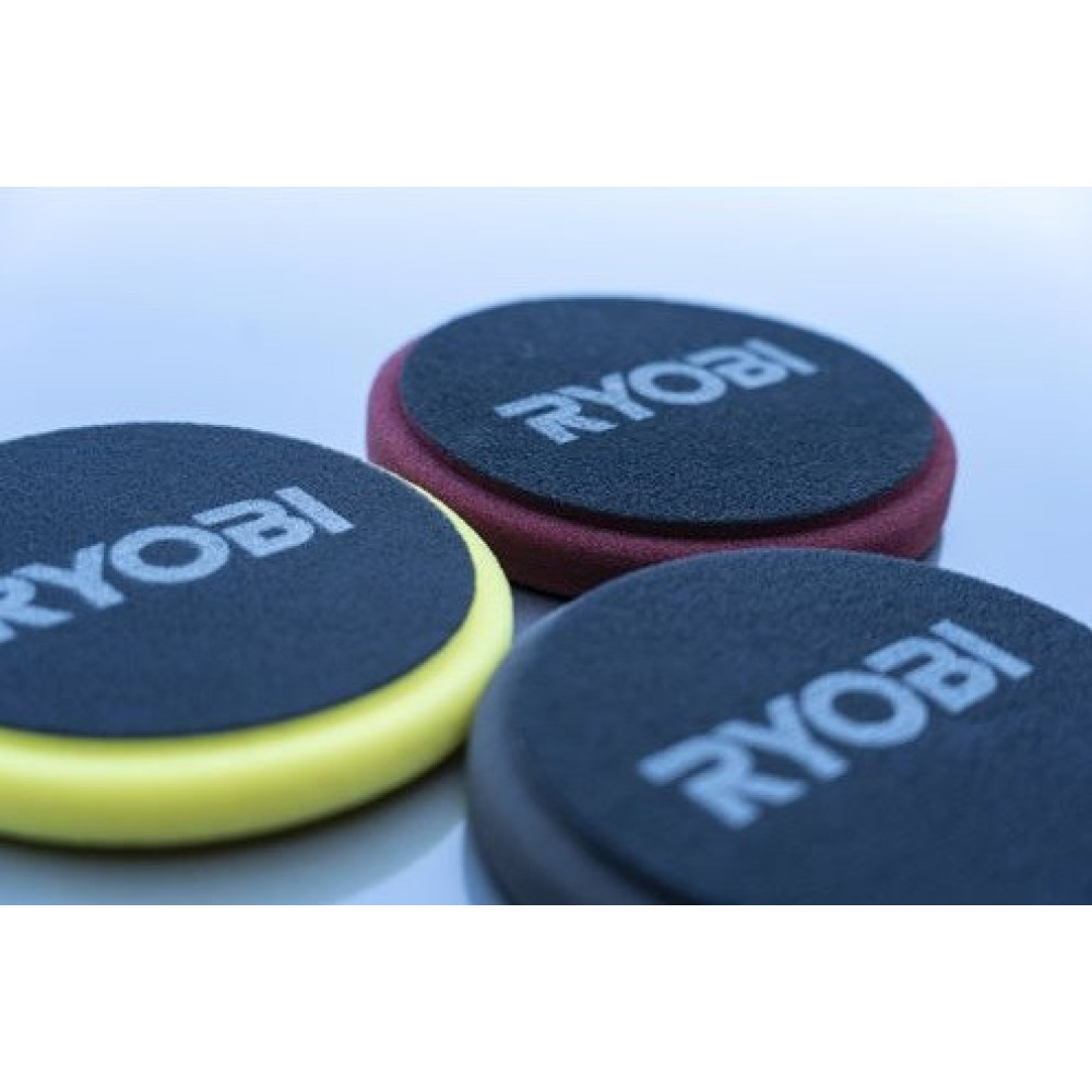 Шліфмашина полірувальна акумуляторна Ryobi ONE+ R18P-0 18В 125мм 3000-7500об·хв регулювання швидкості 1.8кг без АКБ та ЗП