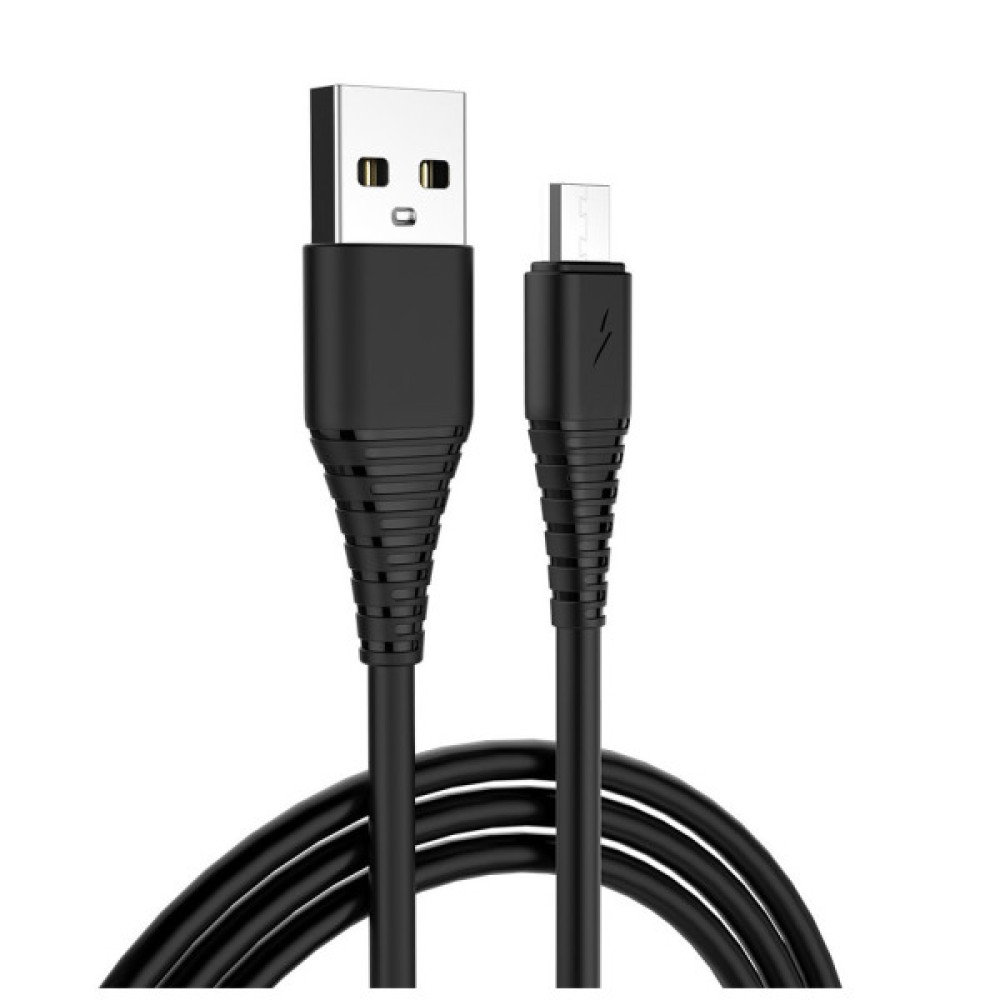Зарядний пристрій ColorWay 1xUSB 10W + cable USB to Micro 5P black (CW-CHS012CM-BK)