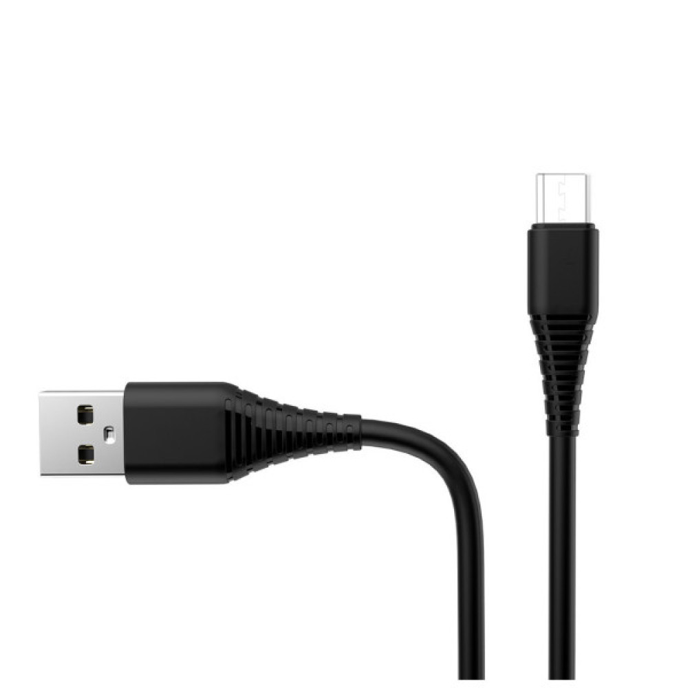 Зарядний пристрій ColorWay 1xUSB 10W + cable USB to Micro 5P black (CW-CHS012CM-BK)