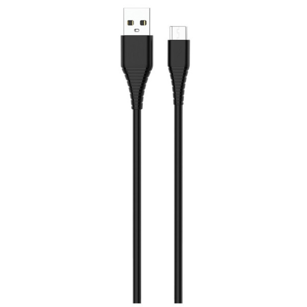 Зарядний пристрій ColorWay 1xUSB 10W + cable USB to Micro 5P black (CW-CHS012CM-BK)