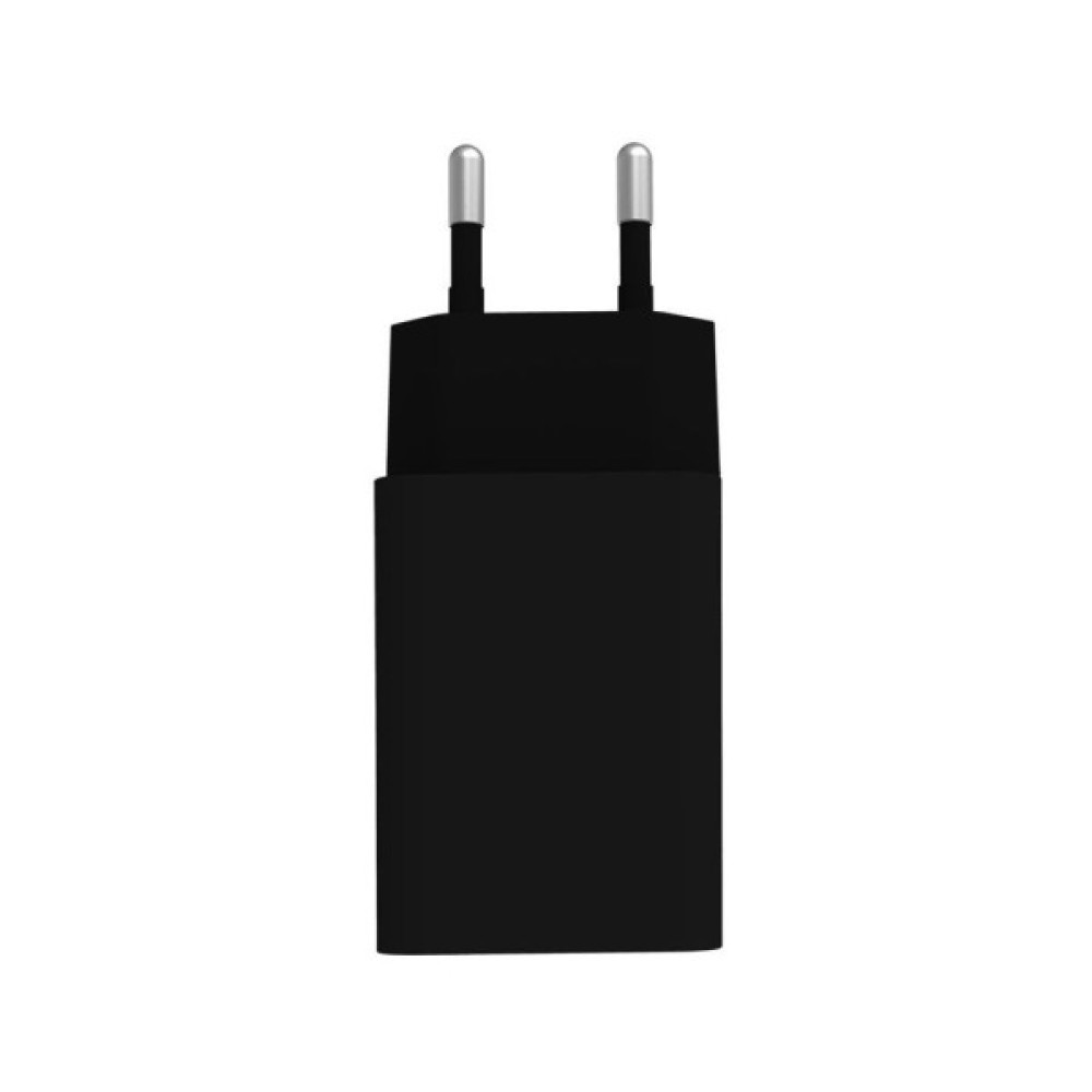 Зарядний пристрій ColorWay 1xUSB 10W + cable USB to Micro 5P black (CW-CHS012CM-BK)