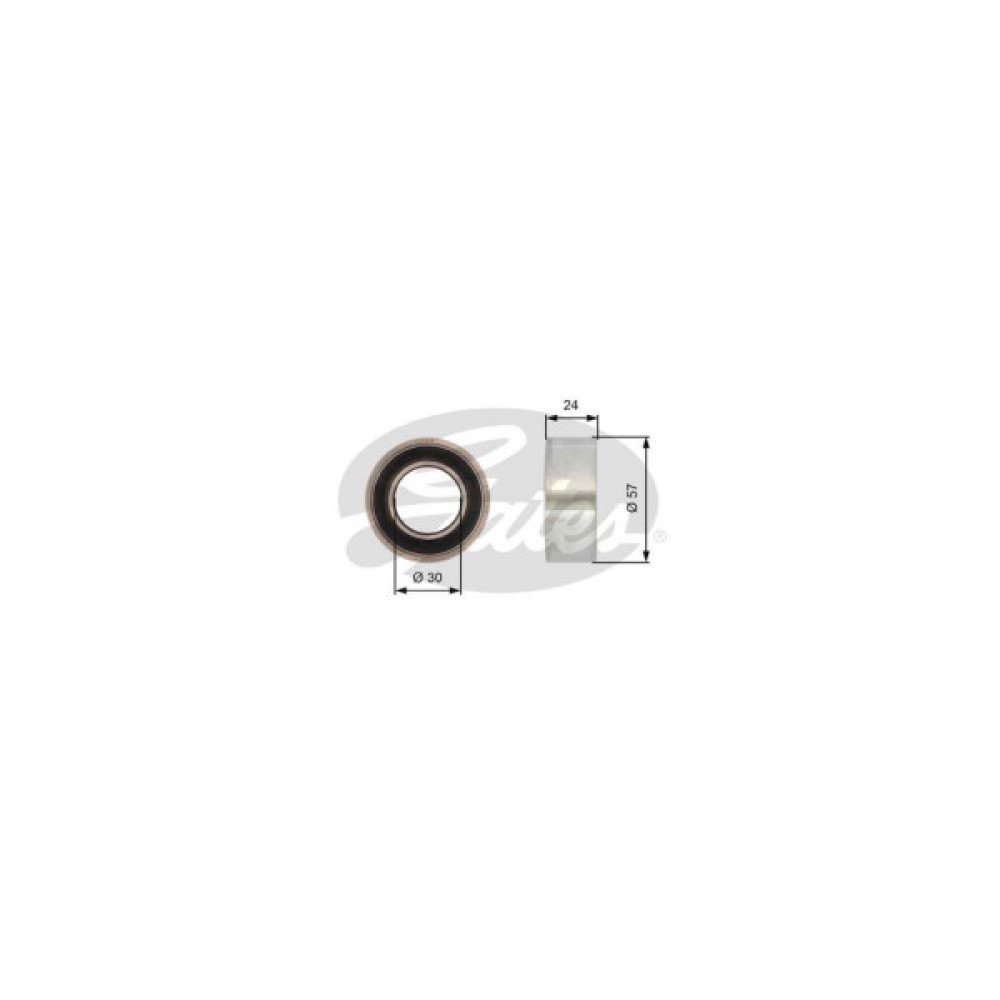 Ролик натягувача ременя Gates T41121