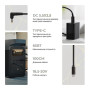 Кабель живлення USB-C to DC 5.5x2.5mm 18.5-20V 1.0m Armorstandart (ARM79417) Кабель живлення USB-C to DC 5.5x2.5mm 18.5-20V 1.0m Armorstandart (ARM79417)