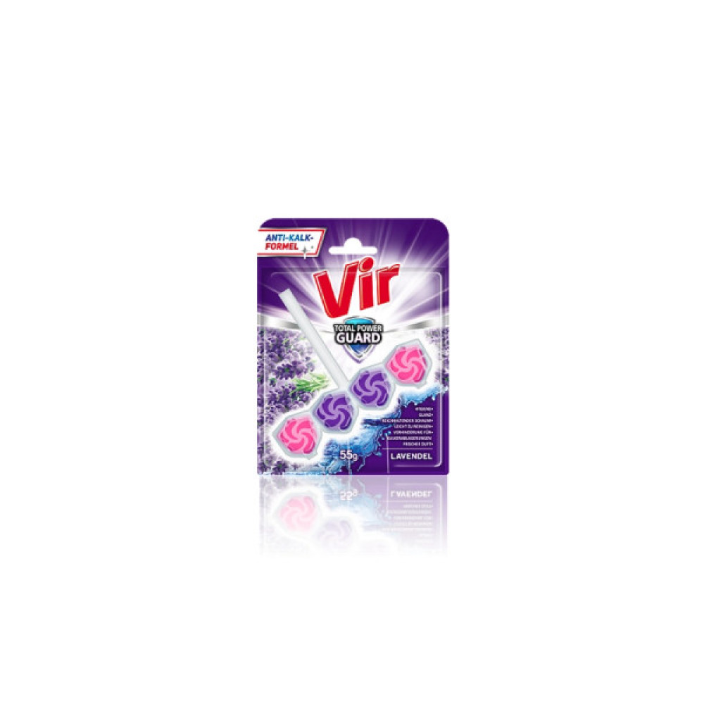 Туалетний блок Vir Total Power Guard Лаванда 55 г (3801003002223)
