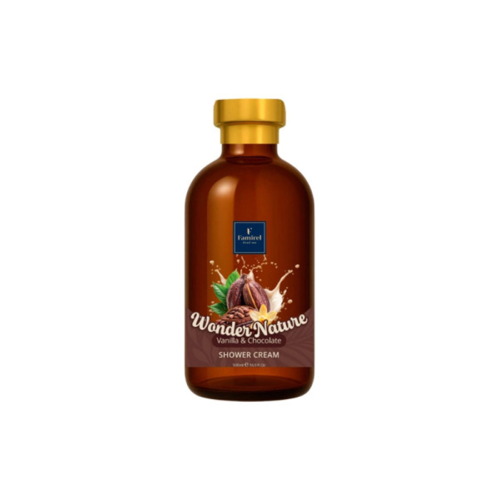 Гель для душу Famirel Wonder Nature Ваніль і шоколад 500 мл (7290114086820)