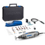 Шліфмашина шліфувально-гравірувальна Dremel 4250 3-45 175Вт 5000-35000об·хв 45 насадок + гнучкий вал 0.6кг
