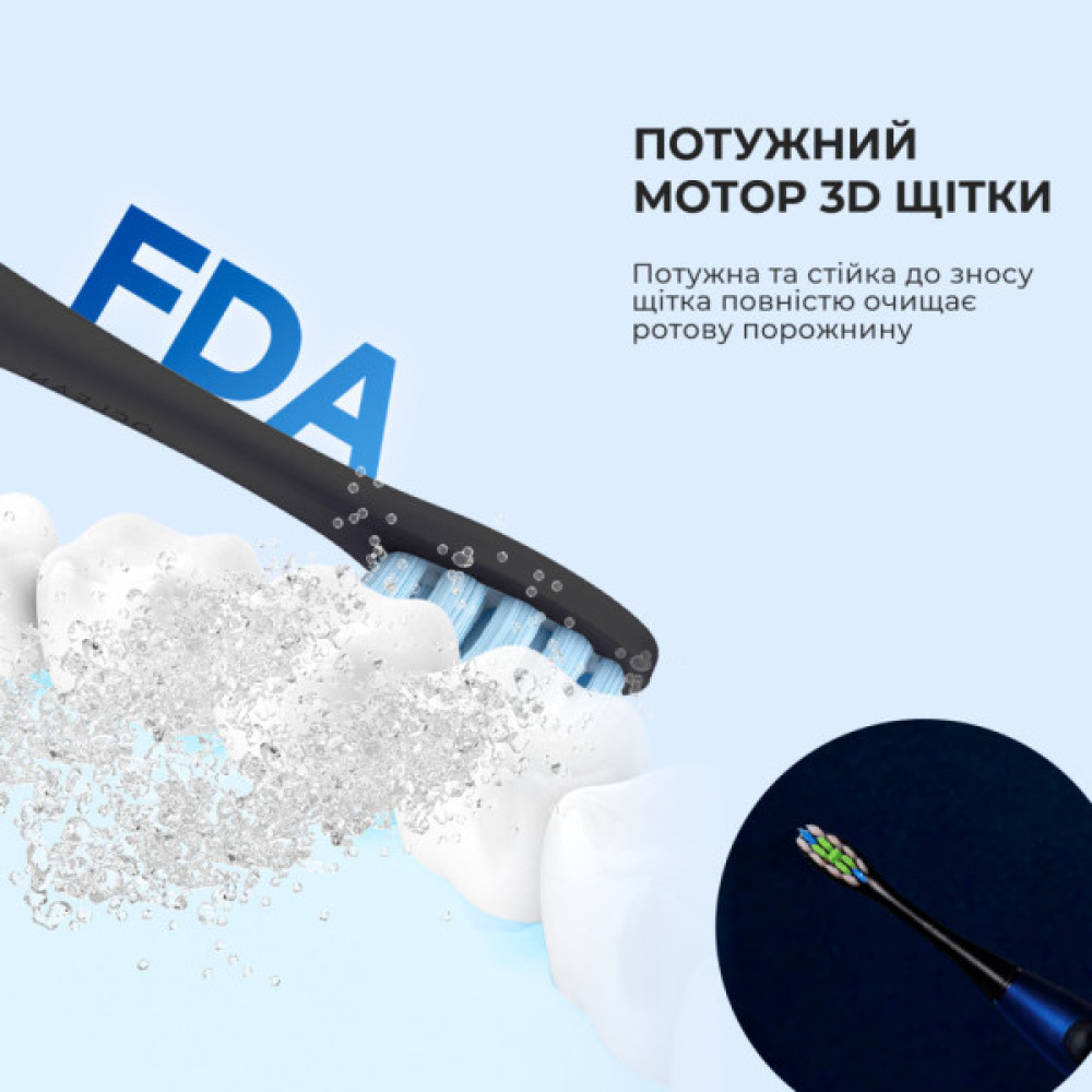 Електрична зубна щітка Oclean F1 Dark Blue (6970810551501)