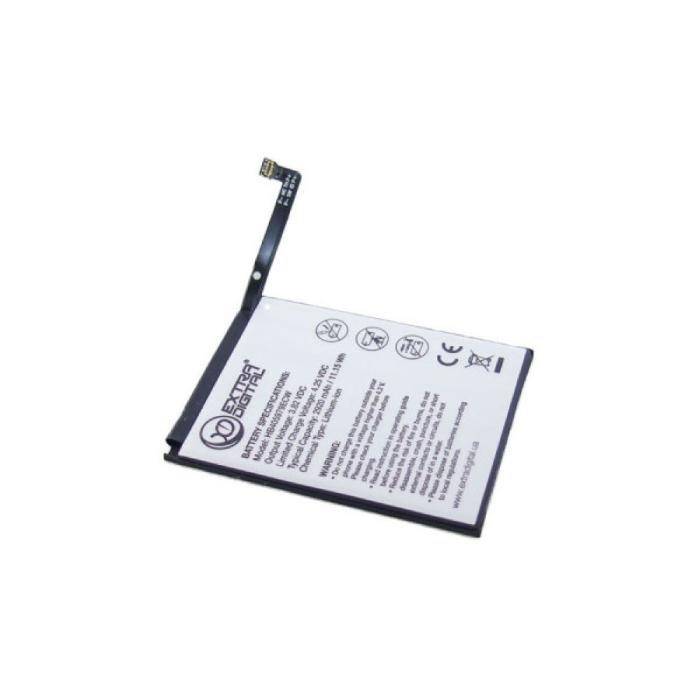 Акумуляторна батарея Extradigital Huawei Nova Plus HB405979ECW 2920 mAh (BMH6497)