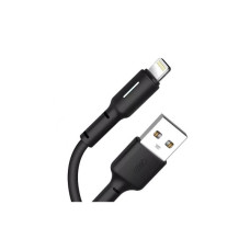 Дата кабель USB 2.0 AM to Lightning 1.0m 3A black XO (NB112-i-BK)