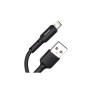 Дата кабель USB 2.0 AM to Lightning 1.0m 3A black XO (NB112-i-BK)