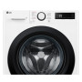 Пральна машина LG фронтальна, 9кг, 1200, A, 48см, дисплей, пара, інвертор, білий