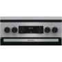 Плита Gorenje комбінована, 70л, 50x60см, дисплей, IconLed, емальовані, нерж