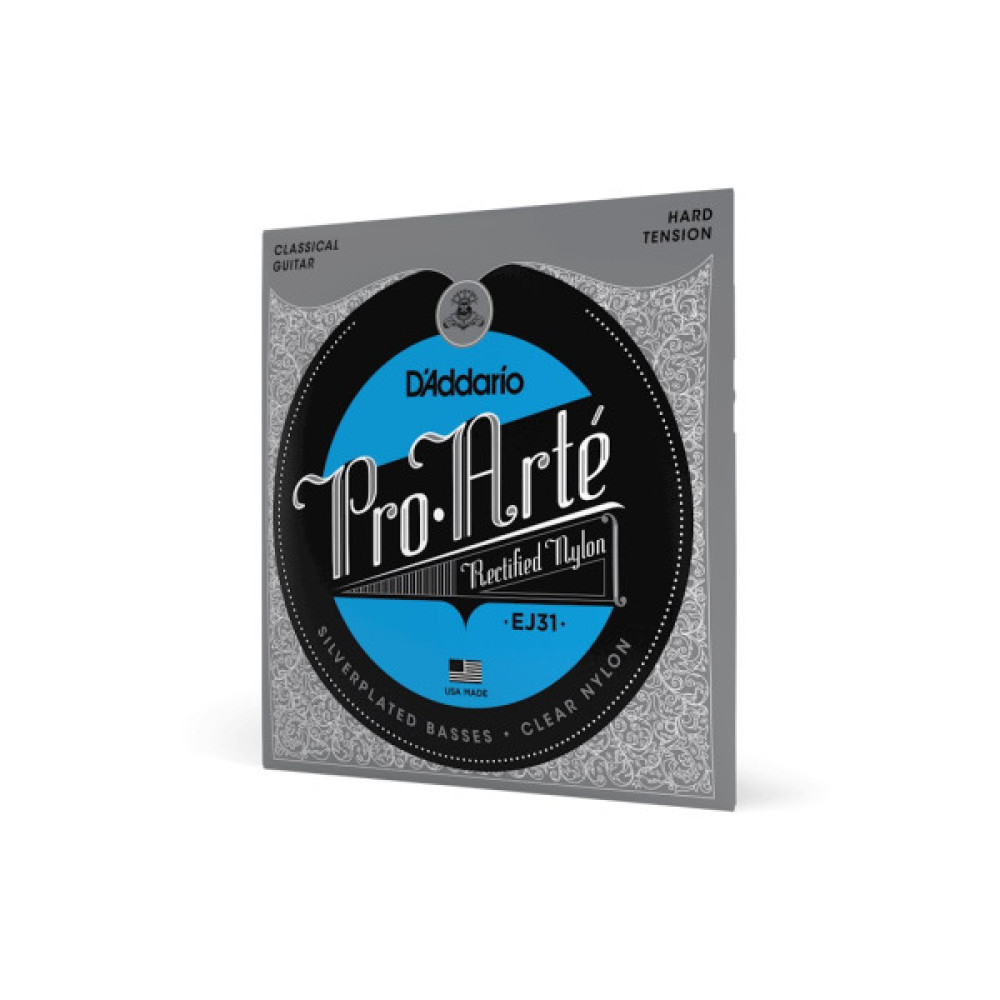 Струни для гітари D'Addario Pro-Arte Rectified Nylon Hard Tension (EJ31)