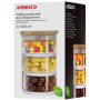 Ємність для сипучих продуктів Ardesto Midori 3 х 400 мл (AR1203CB) Ємність для сипучих продуктів Ardesto Midori 3 х 400 мл (AR1203CB)